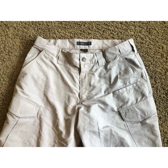 5.11 tactical law enforcement cargo khaki pants men's size 36x32 - Picture 4 of 7